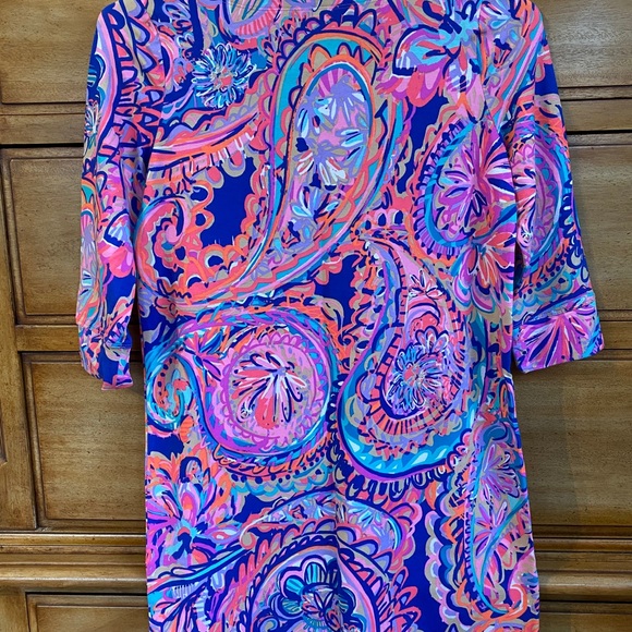 Girls Lilly Pulitzer Mini Sophie Dress Size 12/14 - Picture 7 of 8